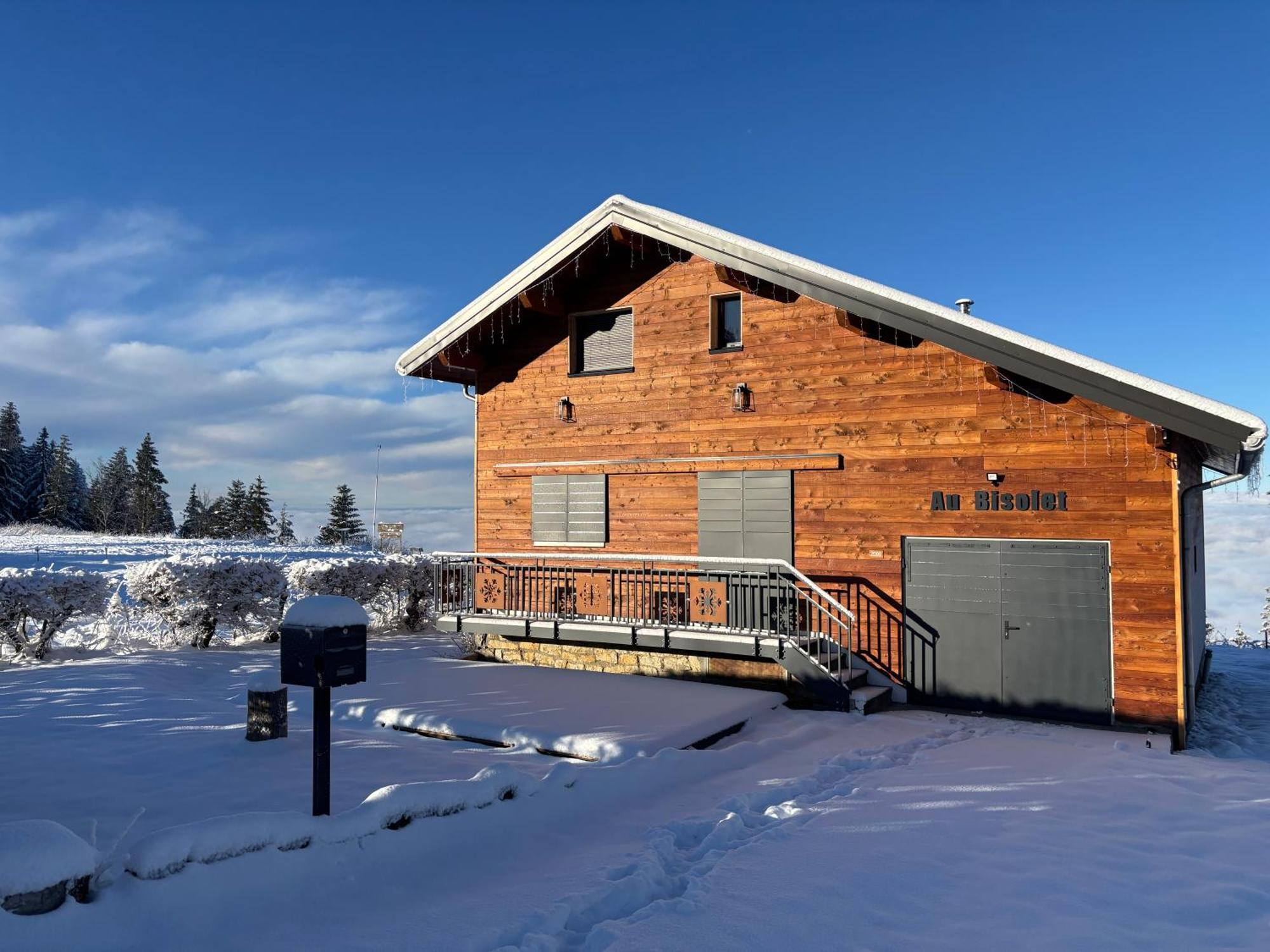Chalet Le Bisolet Les Deserts  Luaran gambar